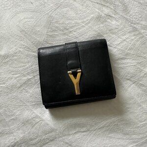 Saint Laurent Y Leather Wallet